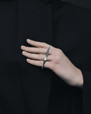 "STILETTO" RING SILVER