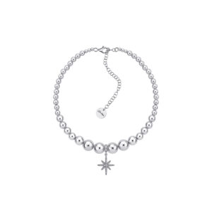 CHOKER "NEW YORK STAR" SILVER