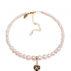 IMG 7467 300x300 - PEARLS CHOKER WITH WHITE HEART
