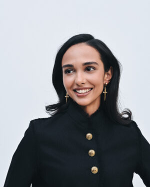 "SWORD" EARRINGS GOLDEN