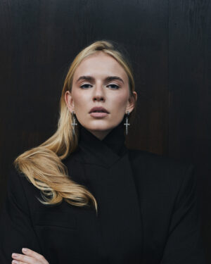 "SWORD" EARRINGS SILVER