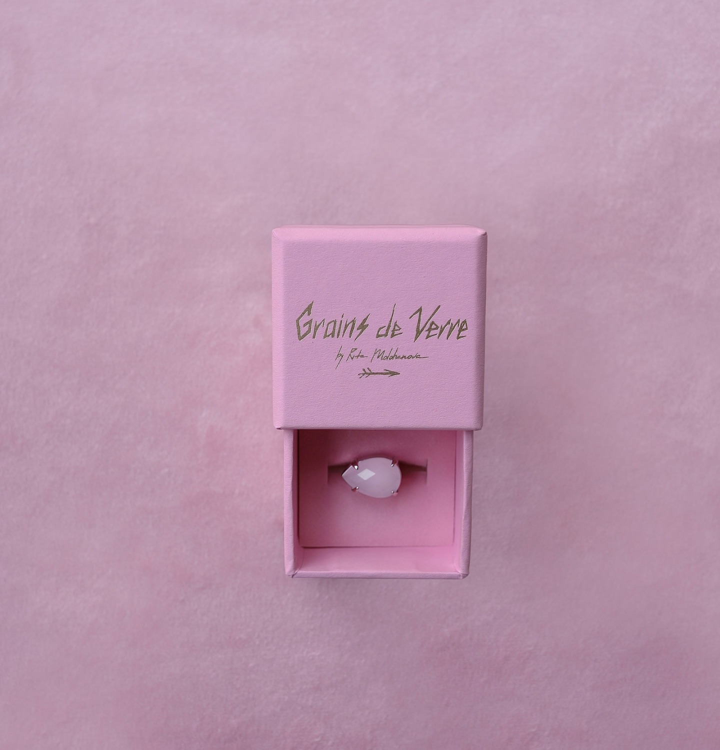 “RADIANCE” CUFF PINK SILVER