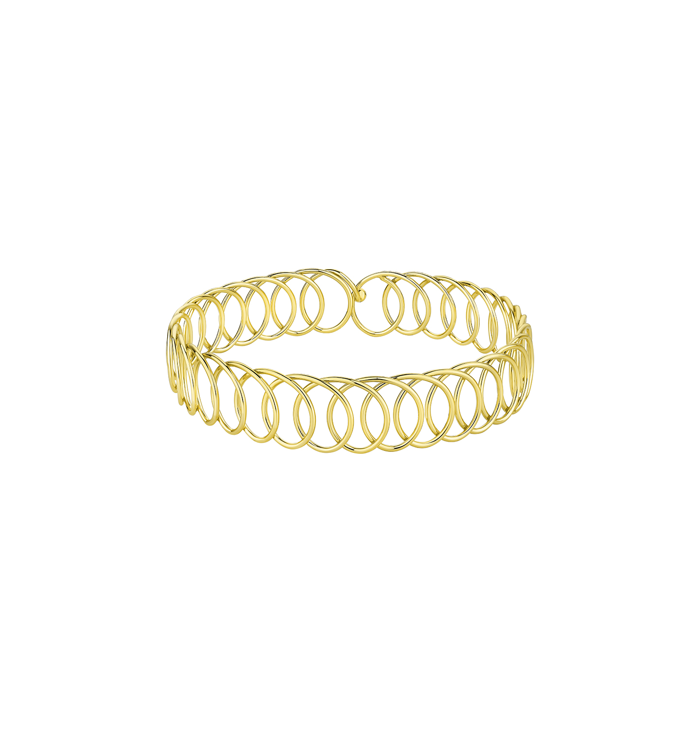 “KARMA” WIDE CHOKER GOLD