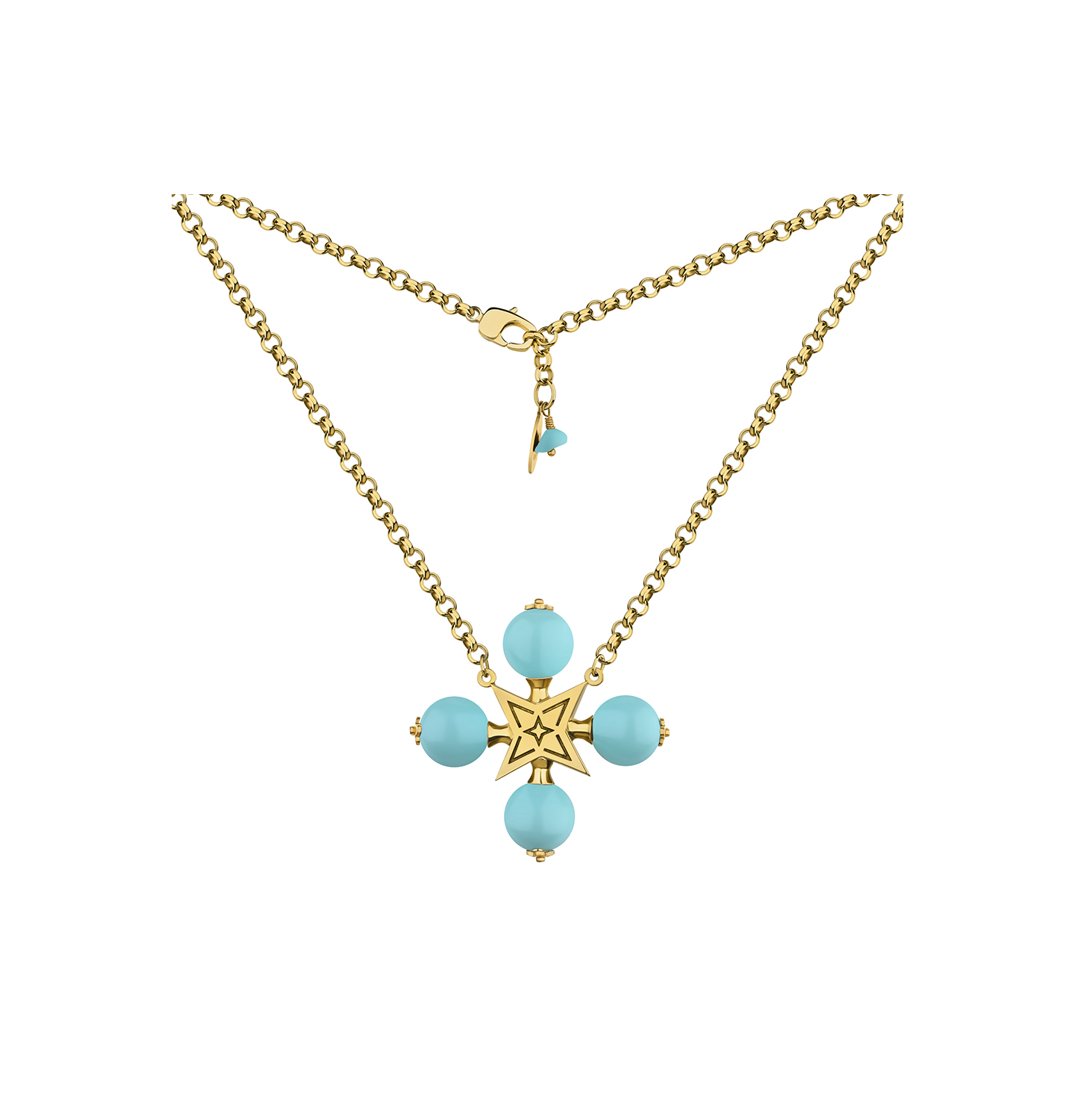 LULLABY CROSS TURQUOISE
