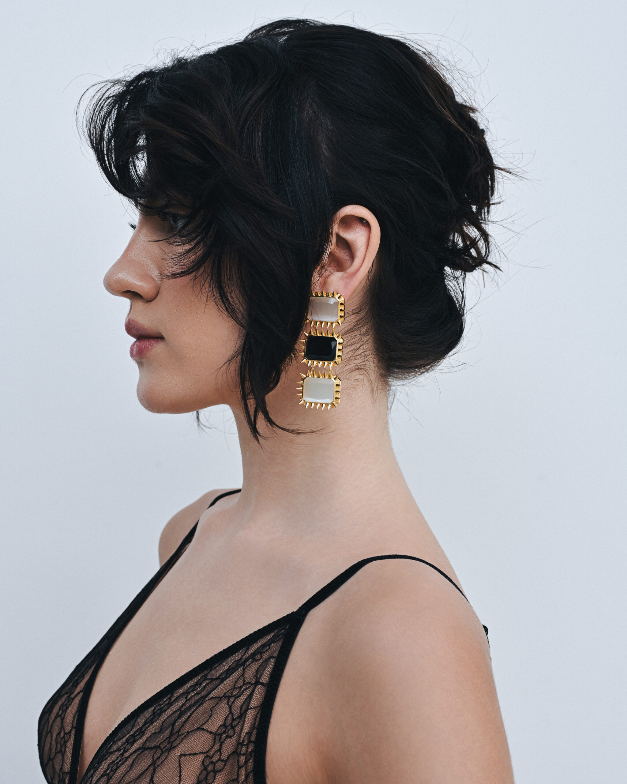 “RUE CAMBON” EARRINGS GOLDEN