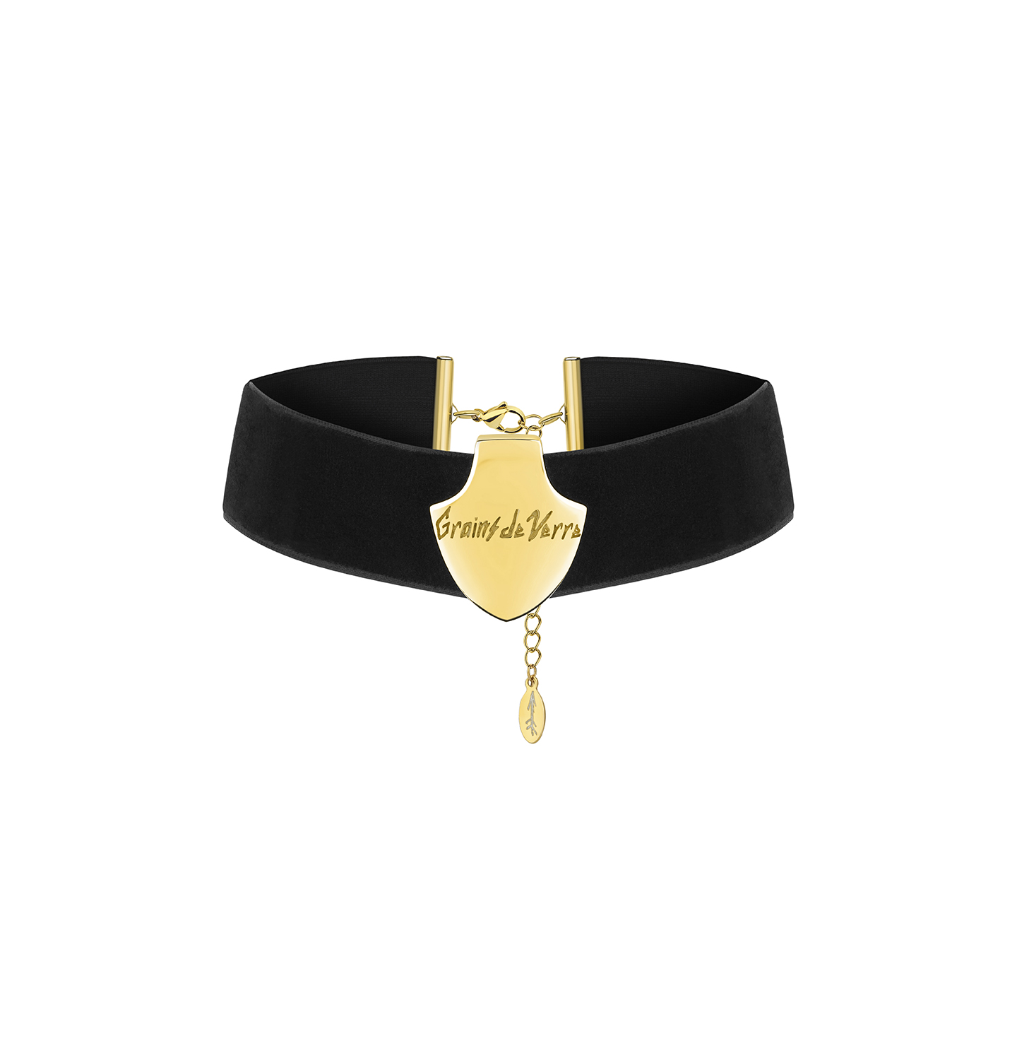 “EWER” CHOKER GOLDEN