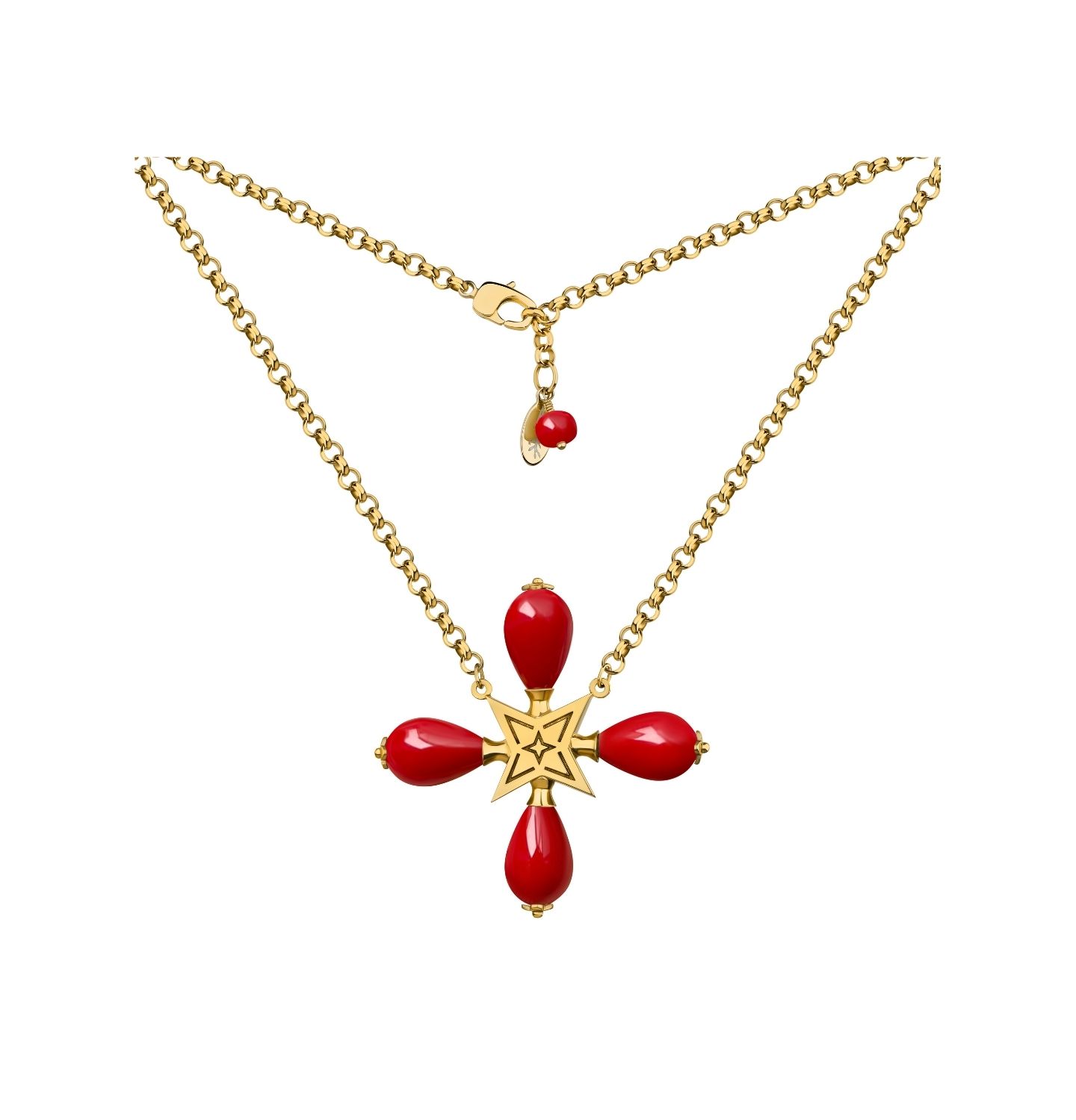 “LULLABY” CROSS RED