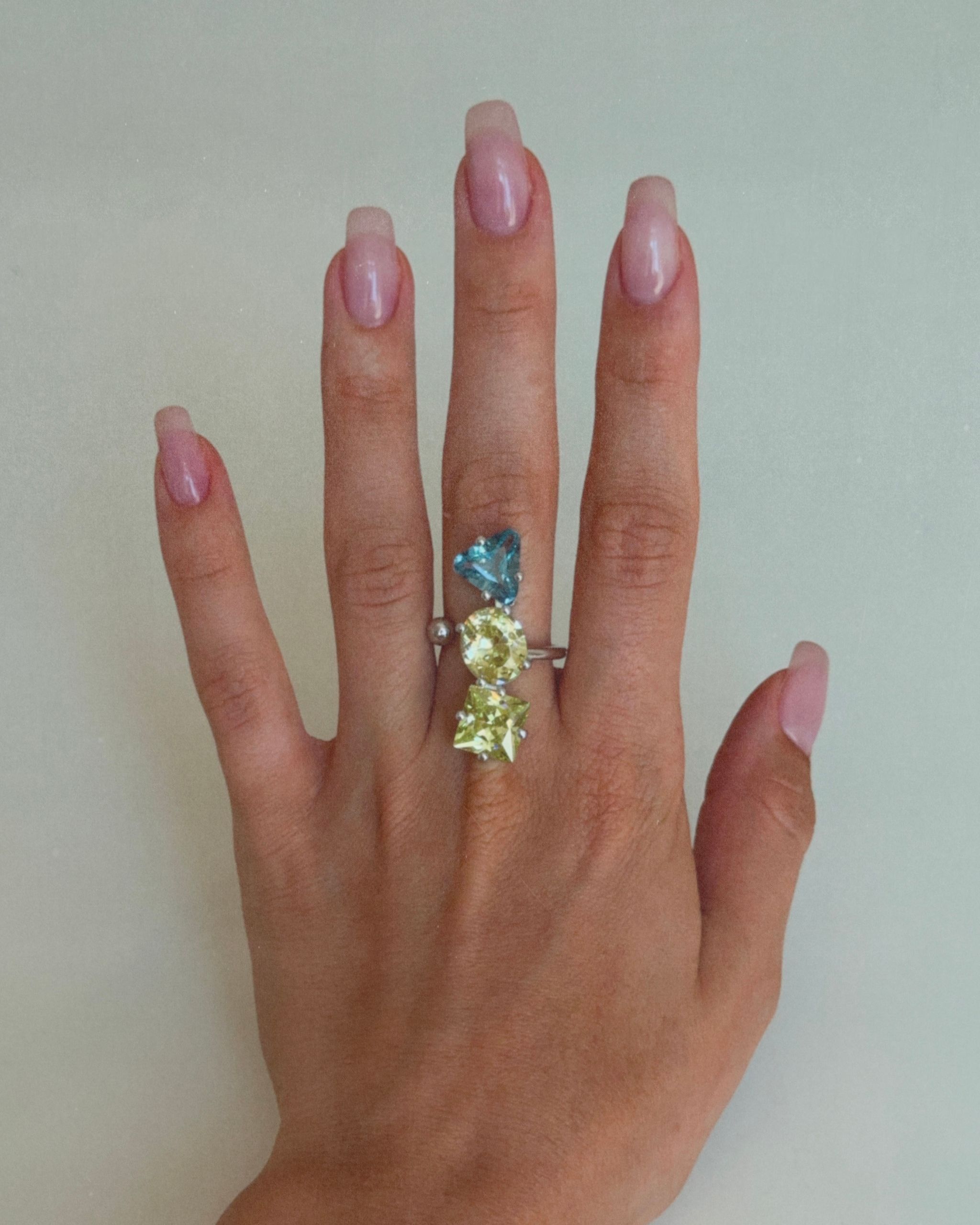 “TRILOGY SUMMER BREEZE” RING SILVER